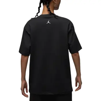 Jordan Drop Shoulder Sleeve T Shirt Women's Gray Black