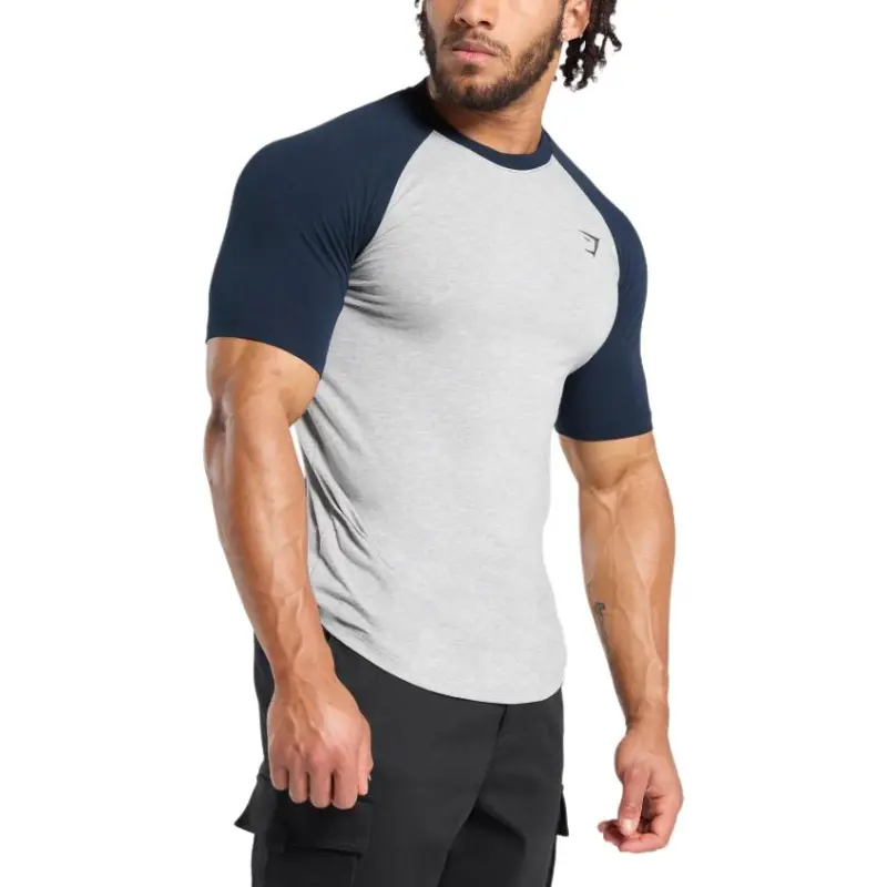 GYMSHARK Workout Clothing Men's Light Gray-3