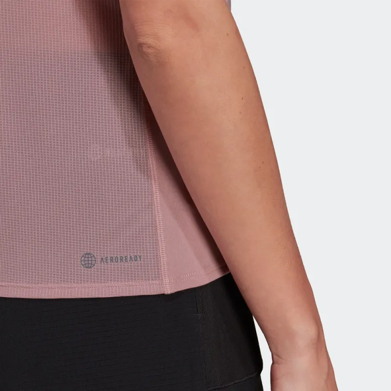 Adidas T Shirts Women's Purple Pink-5