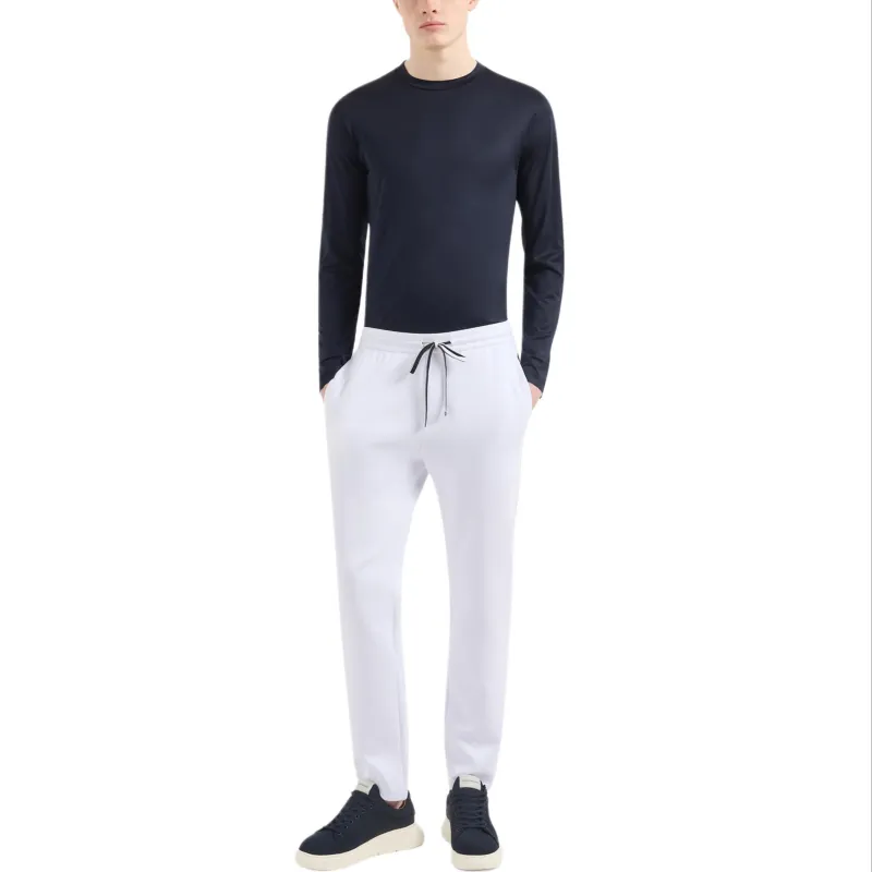 EMPORIO ARMANI Asv Lyocell blend Jersey Jumper-1