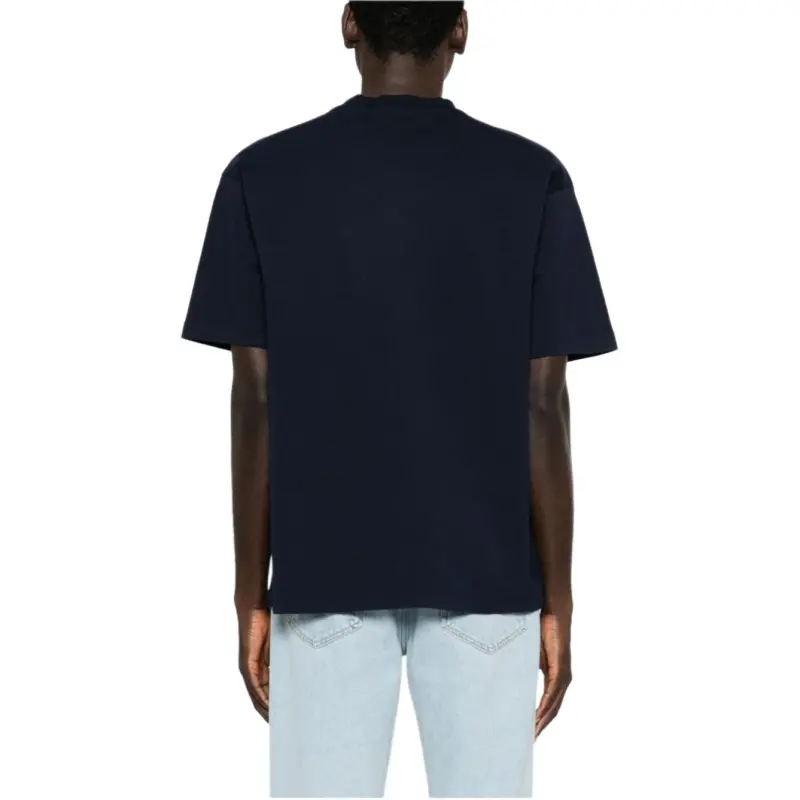 DROLE DE MONSIEUR Slogan Printed Crewneck T Shirt-4