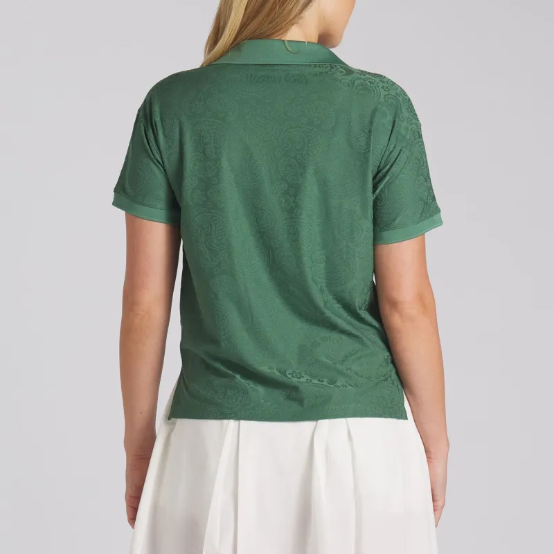 PUMA x QGC Polo Shirt Women's Green-4