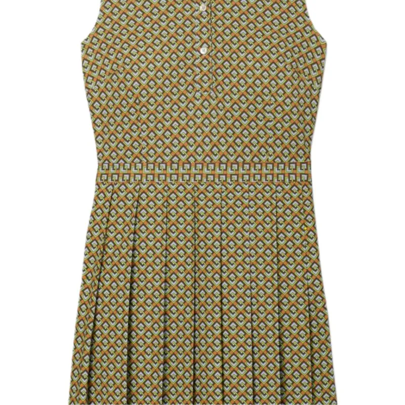 TORY BURCH Sleeveless Dress Women's Lavender Field Color-2