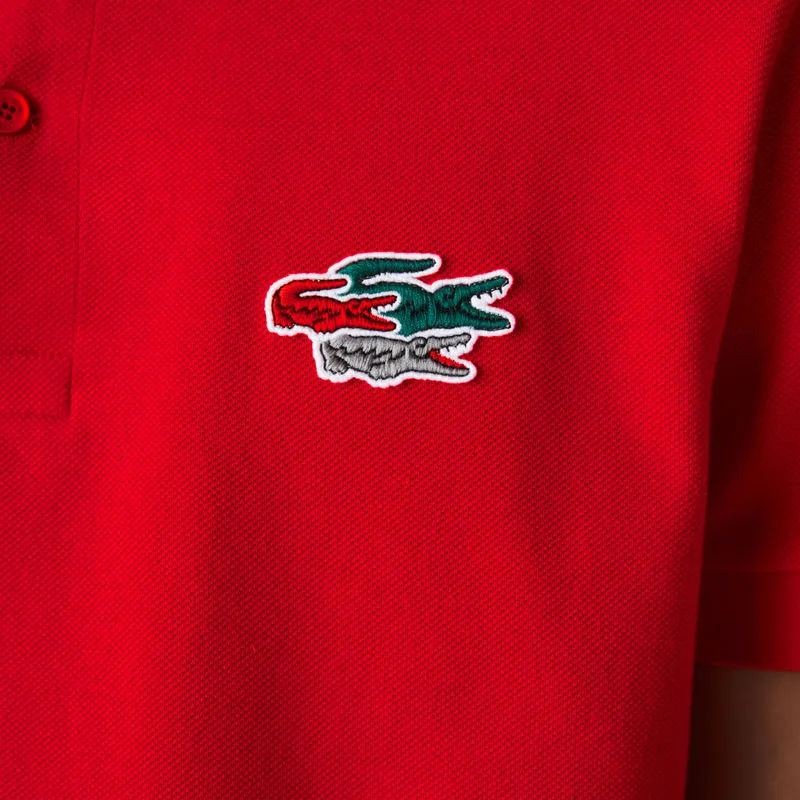 LACOSTE Polo Shirts Men Red-4