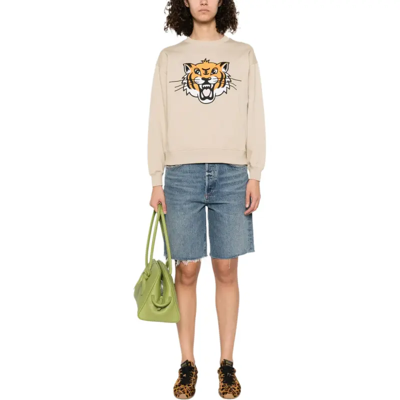 KENZO Happy Tiger embroidered Sweatshirt-1