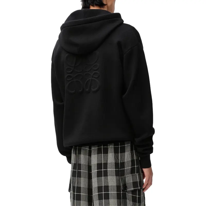 LOEWE Anagram Zip Up Hoodie-2