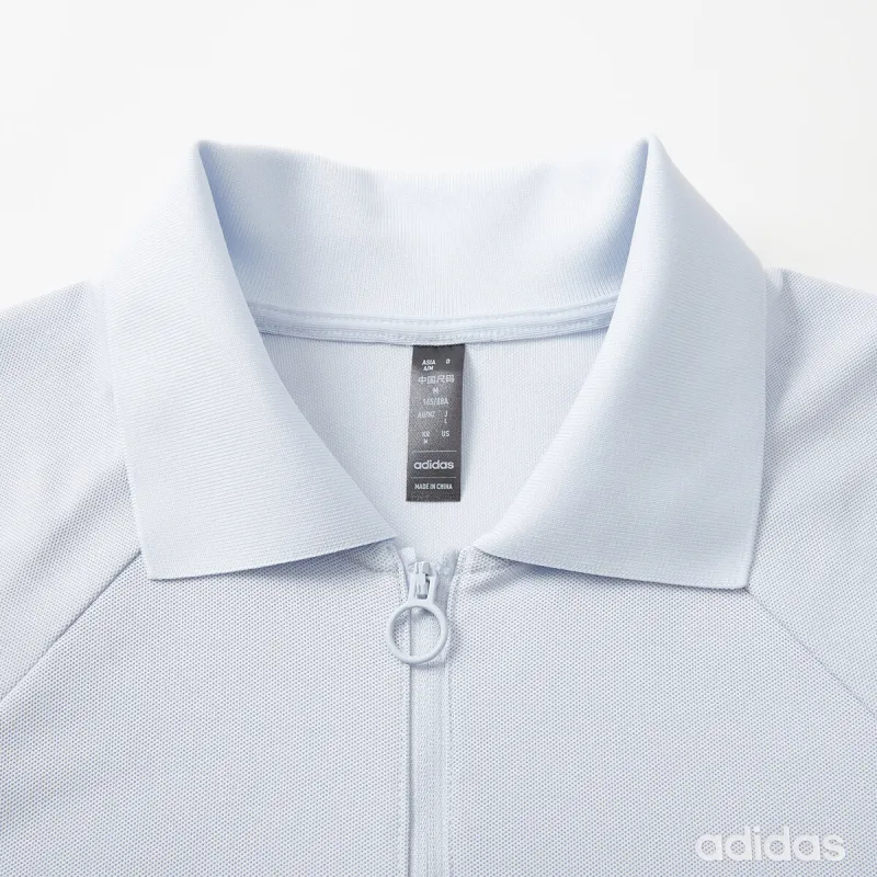 Adidas Short Sleeved Dresses Women's Light Blue-3