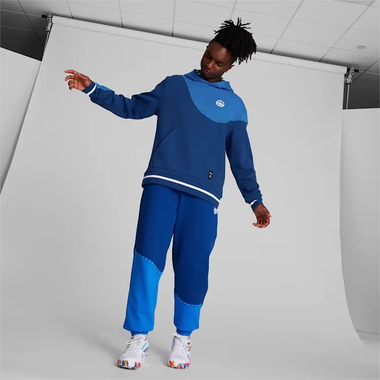 PUMA Manchester City Sweatshirts Men Blue-3