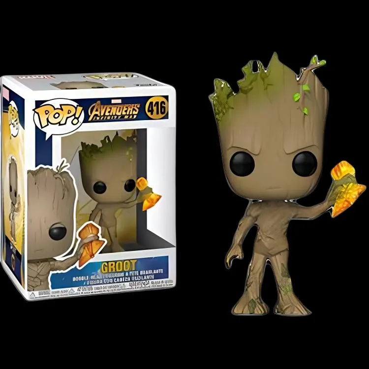 Funko Groot POP! Collection Marvel Movie The Avengers 3  Age Of Ultron Chibi Figures-2