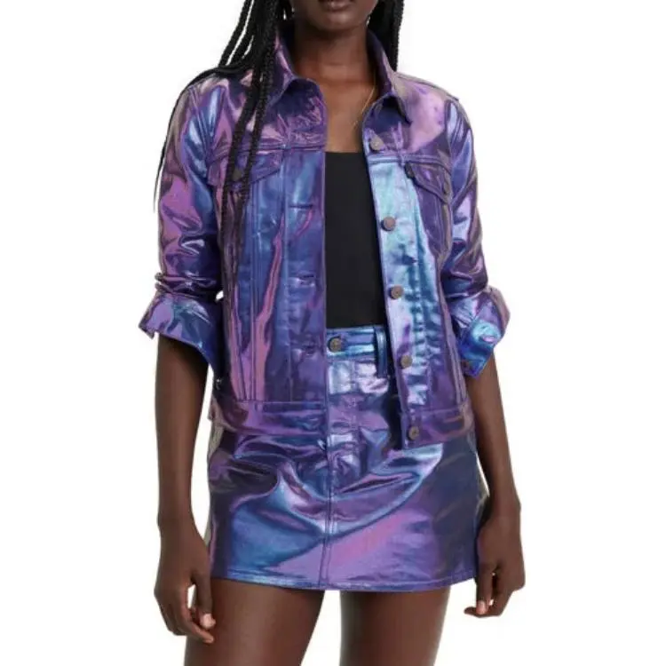 Levi’s Denim Jacket Women's Purple-2