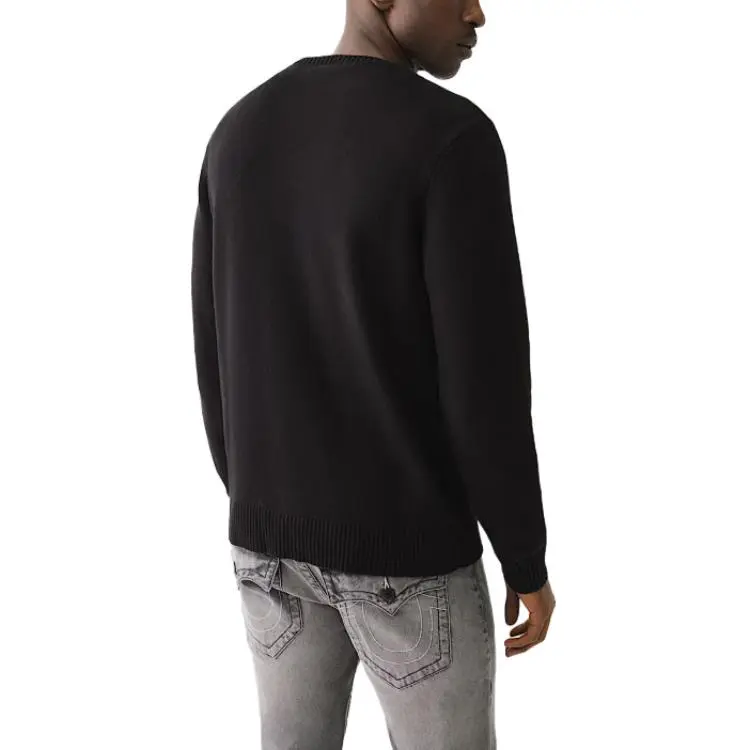 TRUE RELIGION Sweater Men's Black-1