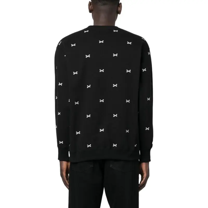 WTAPS Crossbones Crewneck Sweatshirt-2
