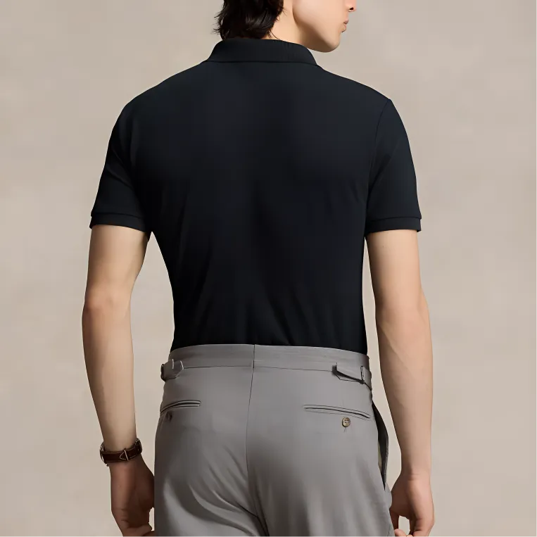 Polo Ralph Lauren FW24 Polo Shirt Men Black-3