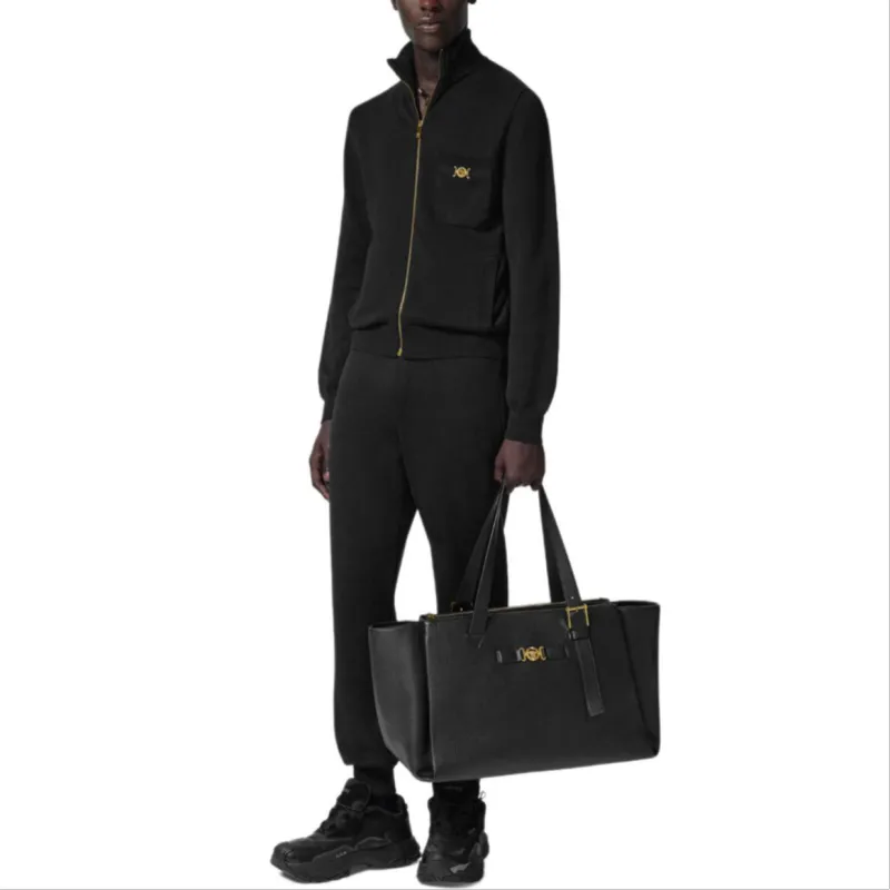 VERSACE Medusa Plaque Track Pants-1