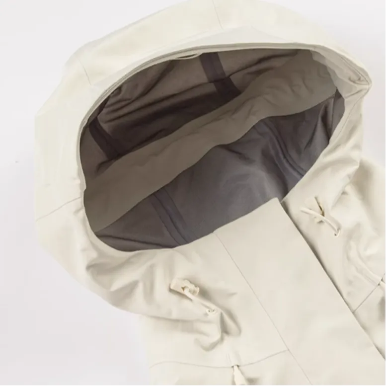 THE NORTH FACE Waterproof And Windproof To Keep Warm Windbreaker Jacket Women's Dune White-4