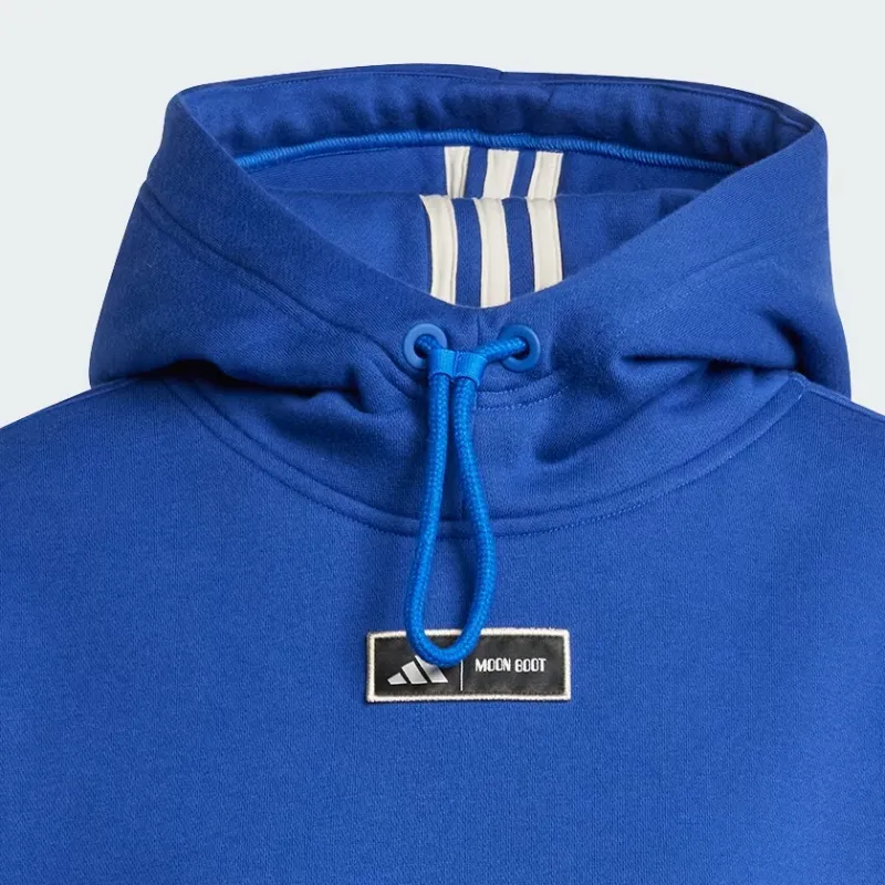 Adidas Moon Boot Hoodie Power Blue-3