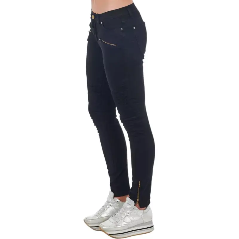Frankie Morello Jeans Women's Black-2