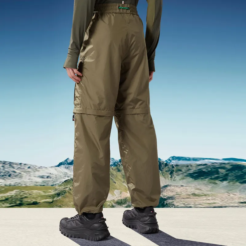 Moncler Grenoble Contrast trim Straight leg Trousers-3