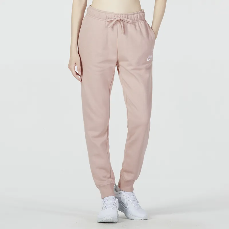 Nike Club Fleece 'Pink' Track Pants-1