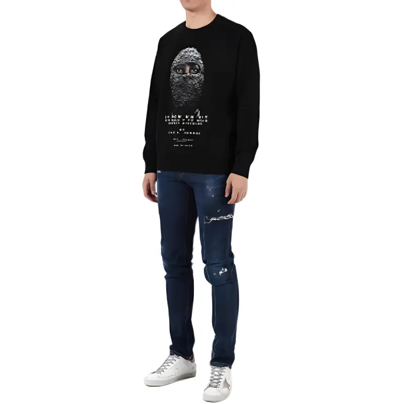 IH NOM UH NIT Sweatshirt Men's Black-1