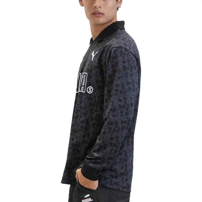 PUMA LS TEE T Shirt Men's Black-3