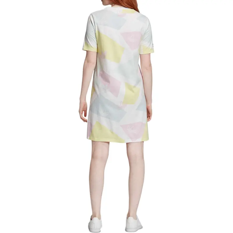 Adidas Originals Short Sleeved Dresses Women's Multicolor-3