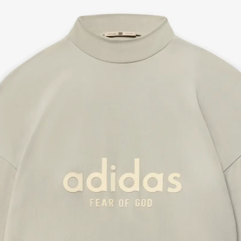 Fear Of God Athletics Heavy Jersey 3/4 Mock Tee-2