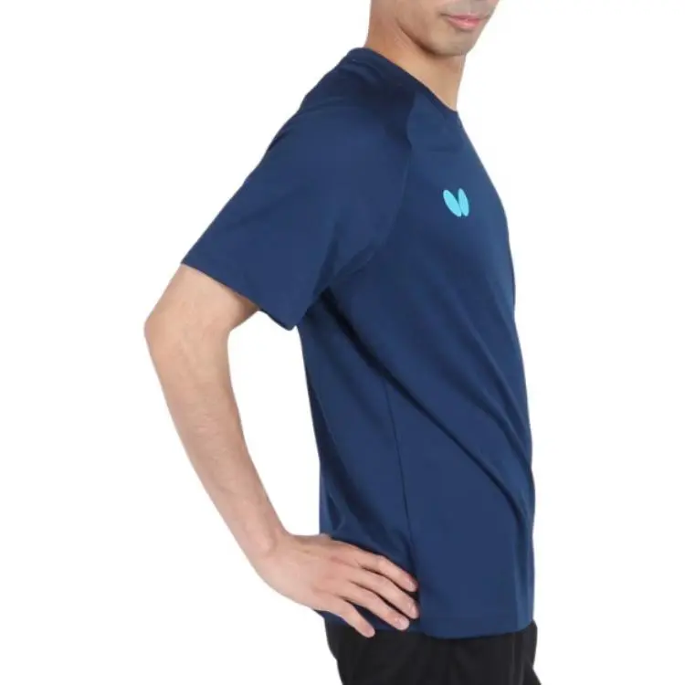 Butterfly T-Shirt Unisex Marine Blue-2