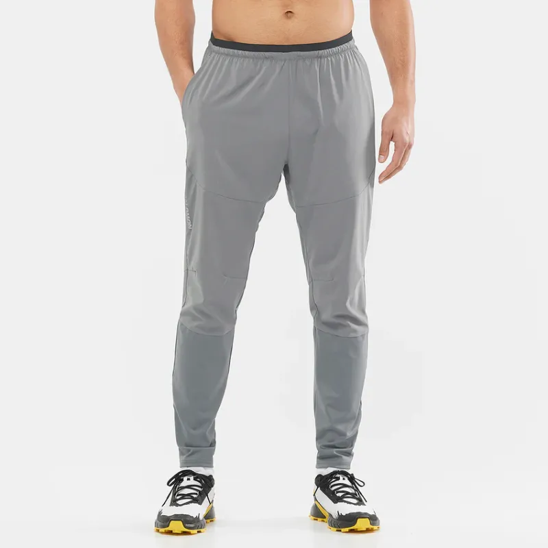 SALOMON CROSS RUN Athletic Trousers Unisex Blue-2