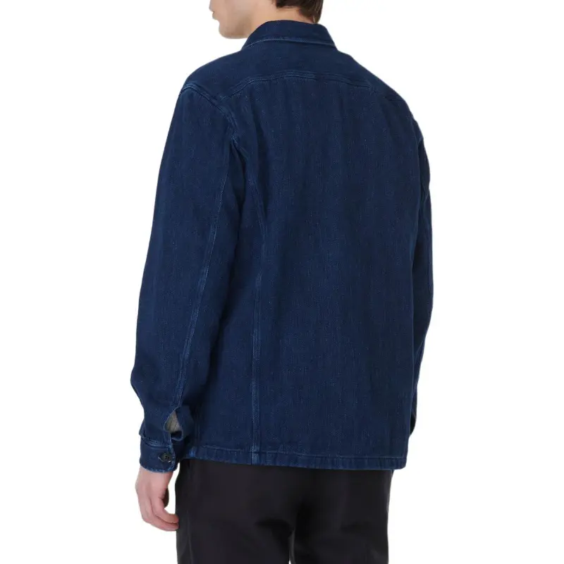 TF SS24 Denim Jacket Men's Marine Blue-4