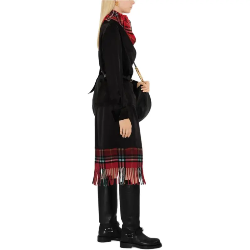 Burberry Casual Long Skirt Women's Black-3