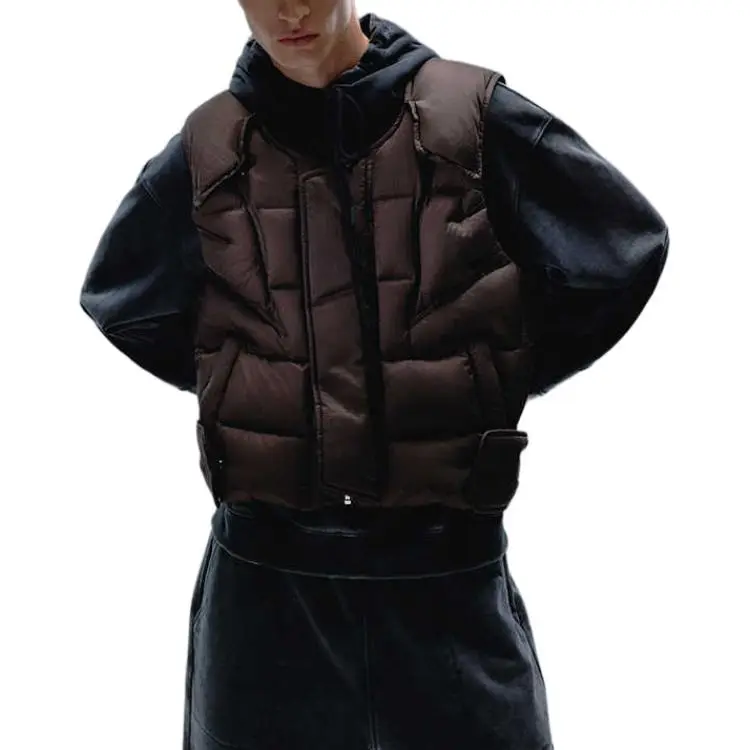 A cold wall* X PEACEBIRD MEN Vests Men Brown-1