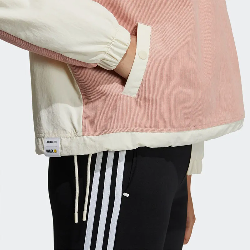 Smiley X Adidas Neo Jackets Women's Pink-2