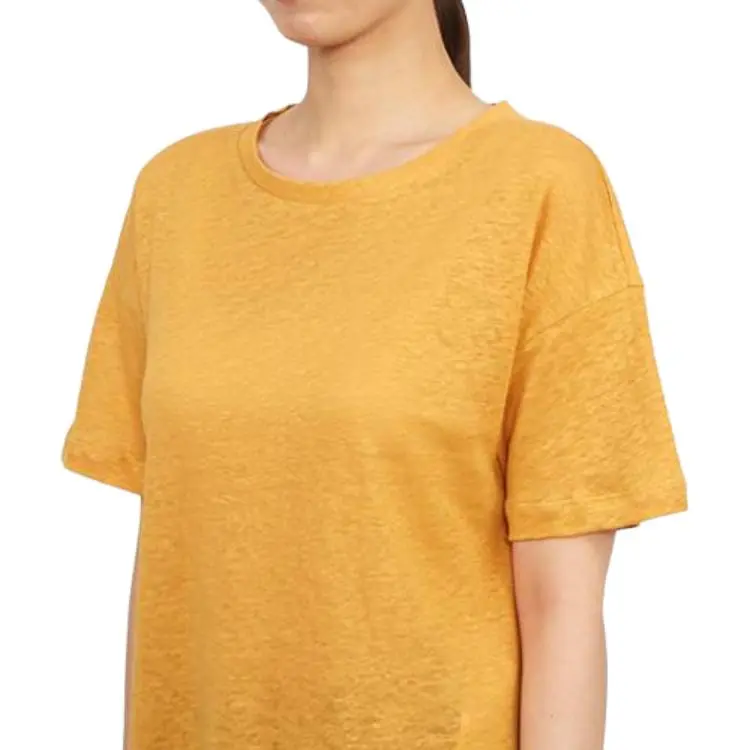 MaxMara T Shirts Women's Yellow-4