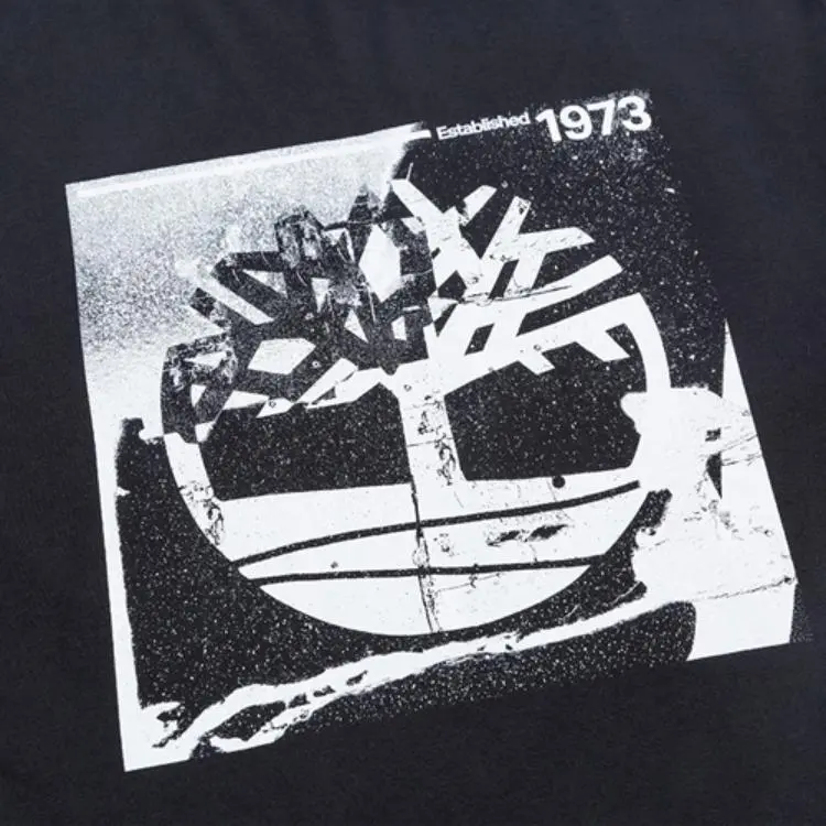Timberland T-Shirts Men Black-2