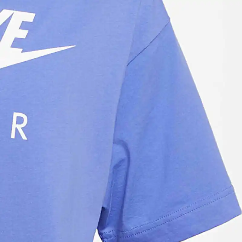 Nike Drop Shoulder Sleeve T Shirt Women's Sapphire Blue-2