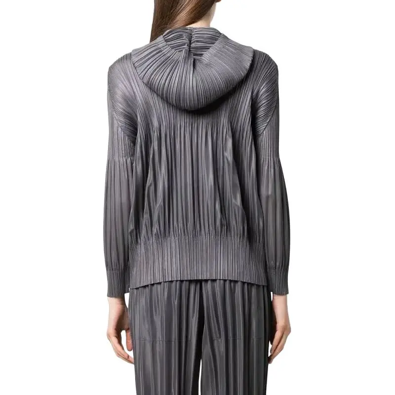 PLEATS PLEASE ISSEY MIYAKE Jackets Women's Gray-2