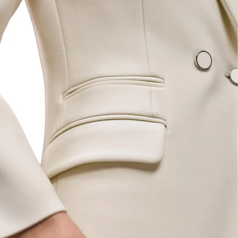 HERMES Business Suit Women's White-4
