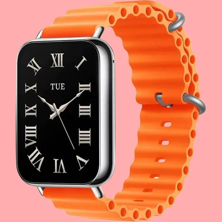 LOVINGCOOL Watch Band Xiaomi Compatibility Silicone Material-8