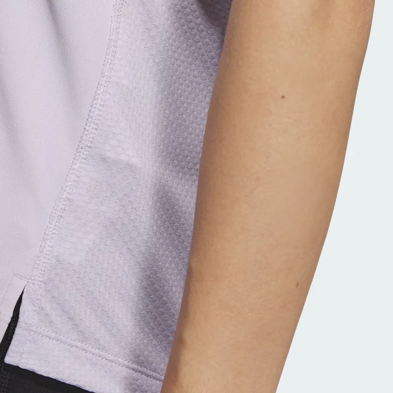 Adidas Own The Run Regular T Shirt Women's Light Purple/Dark Silver Gray-3
