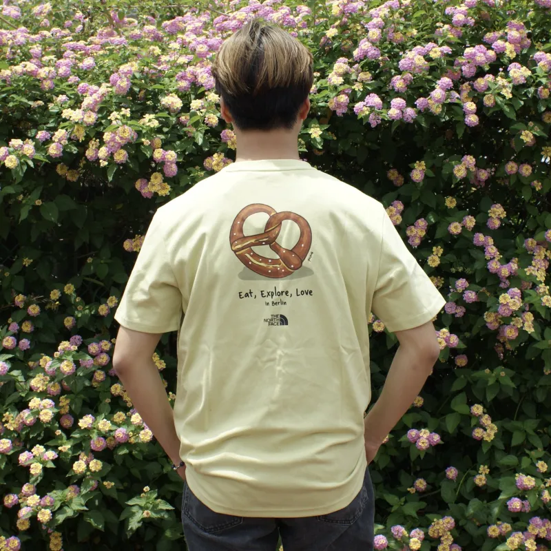 THE NORTH FACE Explorer Collection T Shirts Men Ginger Yellow-4