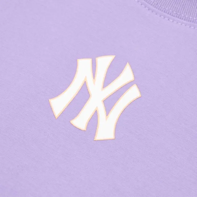 MLB Crop Tops Women's Purple-2