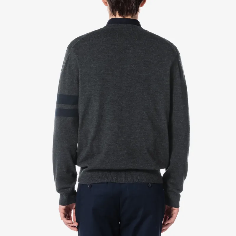 LACOSTE Knitwear Men's Dark Gray-3