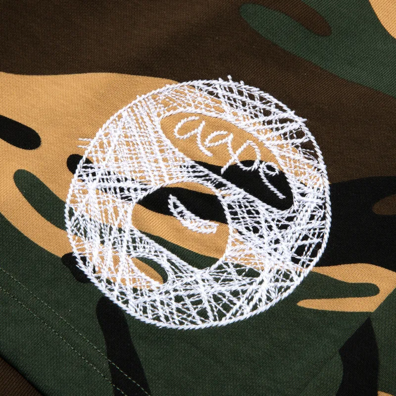 Aape Camouflage print Track Shorts-4