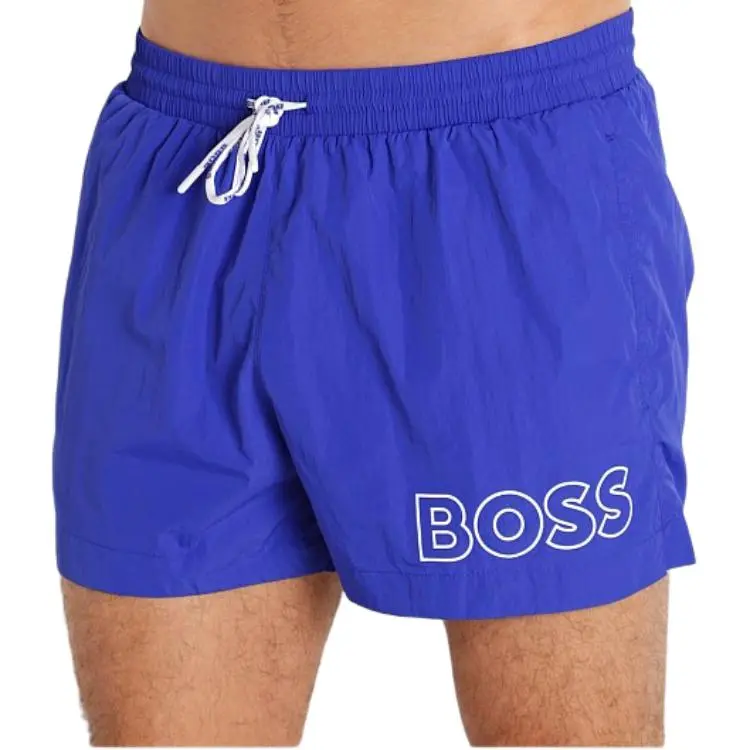 HUGO BOSS Casual Shorts Men's Cobalt Blue-3