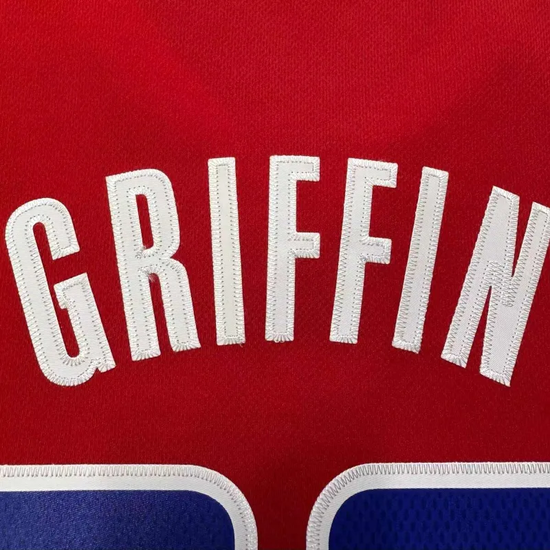 Adidas x NBA Los Angeles Clippers Basketball Jerseys Unisex Red-2