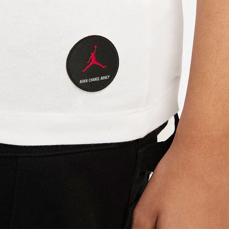 Jordan x Nina Chanel Abney T Shirt Women's White-4
