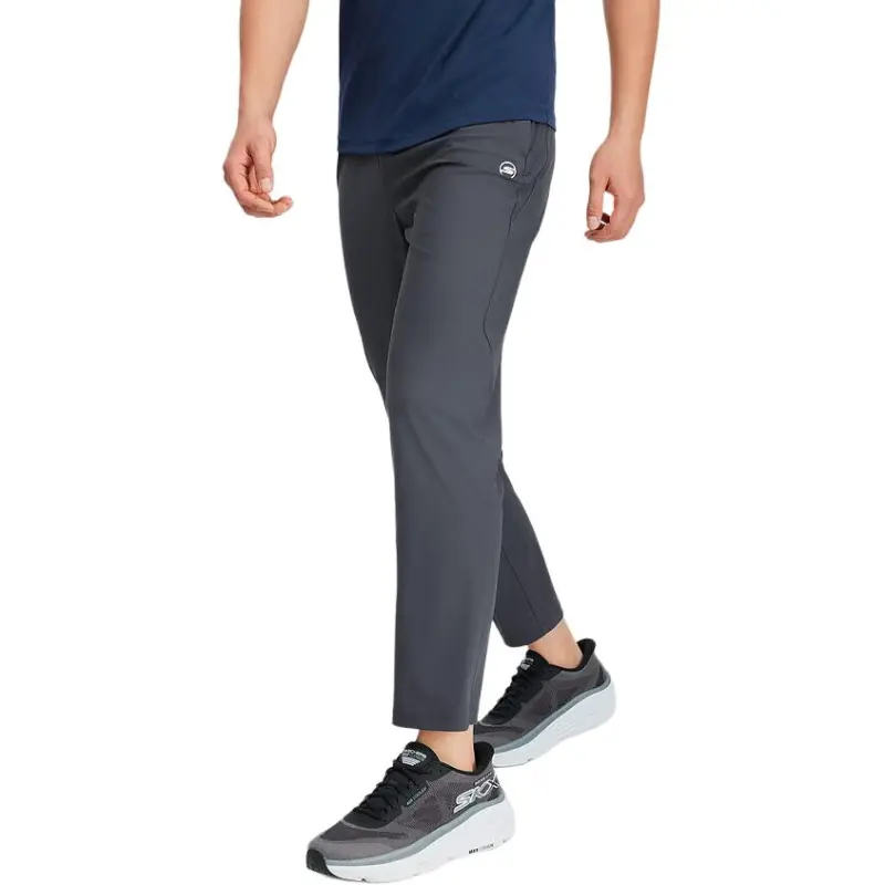 Skechers GODRI Knitted Sweatpants Men's Charcoal Gray-2