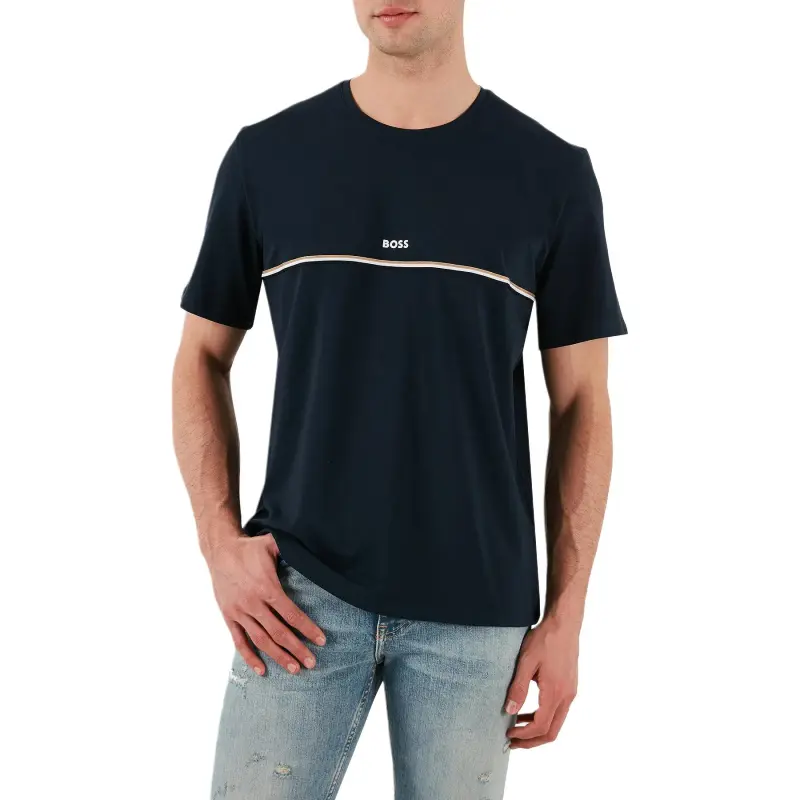 HUGO BOSS T Shirts Men Blue-2