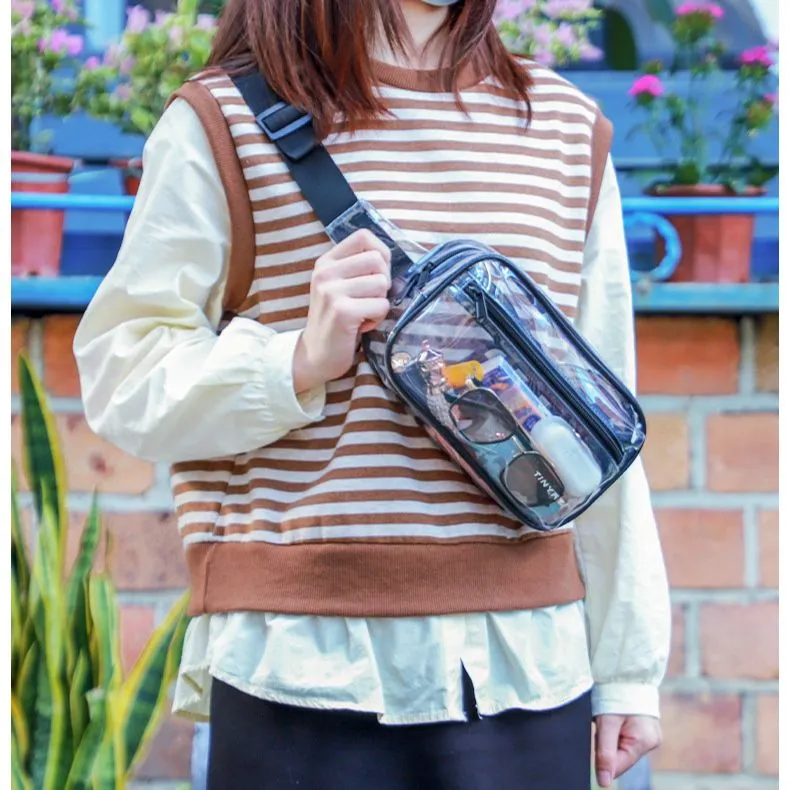 TINYAT Fanny Packs Transparent-4